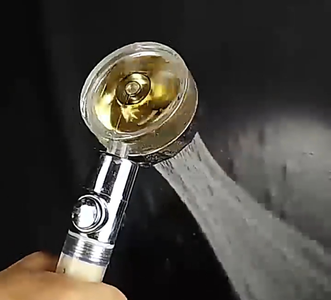 Cabezal de ducha con salida de agua en espiral – KlokkeChile